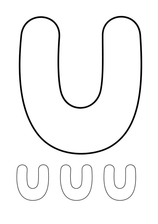 Alfabeto para colorir e imprimir para imprimir e colorir - imagem 22